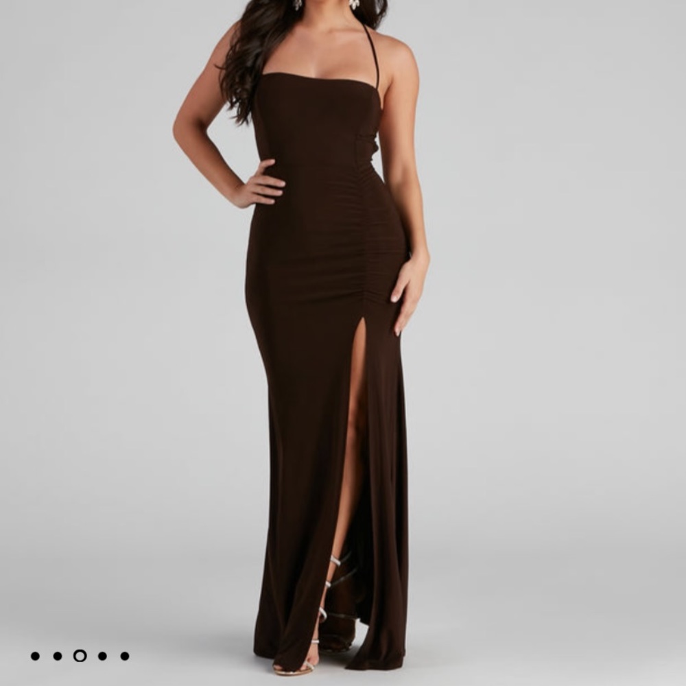 WINDSOR GRETCHEN FORMAL LACE UP DRESS SIZE SMALL NEW prom formals dance wedding